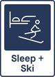 Bildergebnis für icon sleep+ski